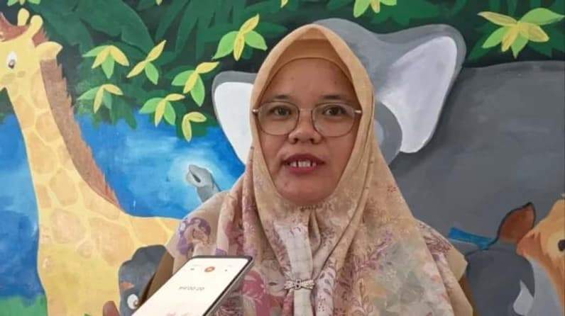 Plt Kadisdik Nunukan Hj Erlina (Foto: Diansyah/pusaranmedia.com)