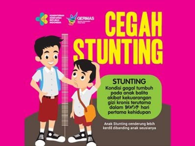 Flayer cegah Stunting. (Foto: Dok Kemenkes RI)
