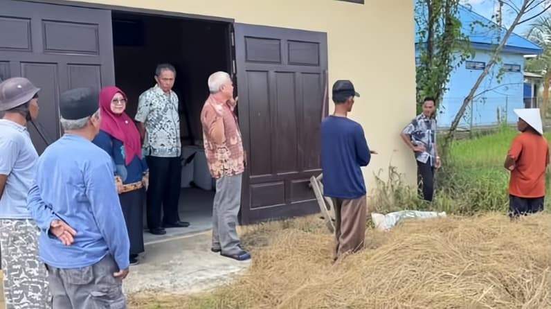 Salah satu rumah gilingan padi yang berada di Kabupaten Berau. (Foto: Dinas Pangan Berau)