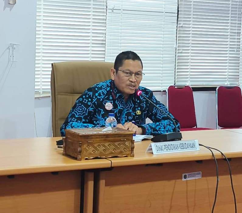 Sekertaris Disdikbud Bontang, Saparuddin (Dok:Lutfi Aziz/Pusaranmedia.com)