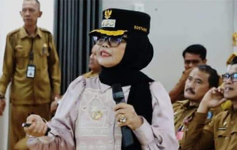 Wali Kota Bontang, Neni Moerniaeni. (Foto: Lutfi Aziz/Pusaranmedia.com)