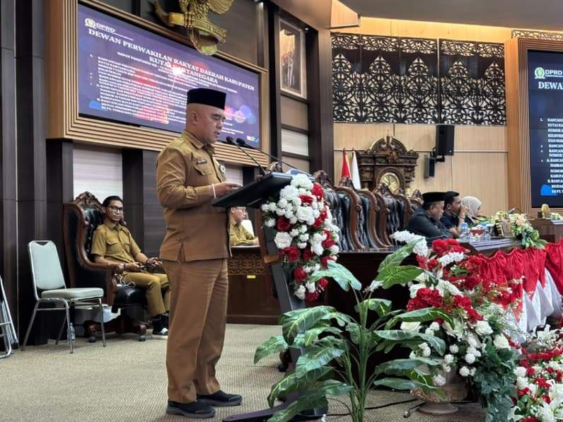 Asisten I Bidang Pemerintahan dan Kesejahteraan Rakyat Sekretariat Daerah Kabupaten Kukar, Akhmad Taufik Hidayat. (Foto: Aswin/Pusaranmedia.com)