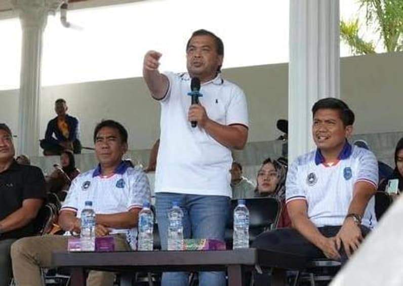 Wakil Wali Kota Bontang, Agus Haris. (Foto: Lutfi Aziz/Pusaranmedia.com)