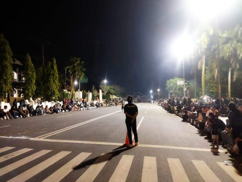 Suasana Runstreet Ramadan tahun 2026. (Foto: Aswin/Pusaranmedia.com)
