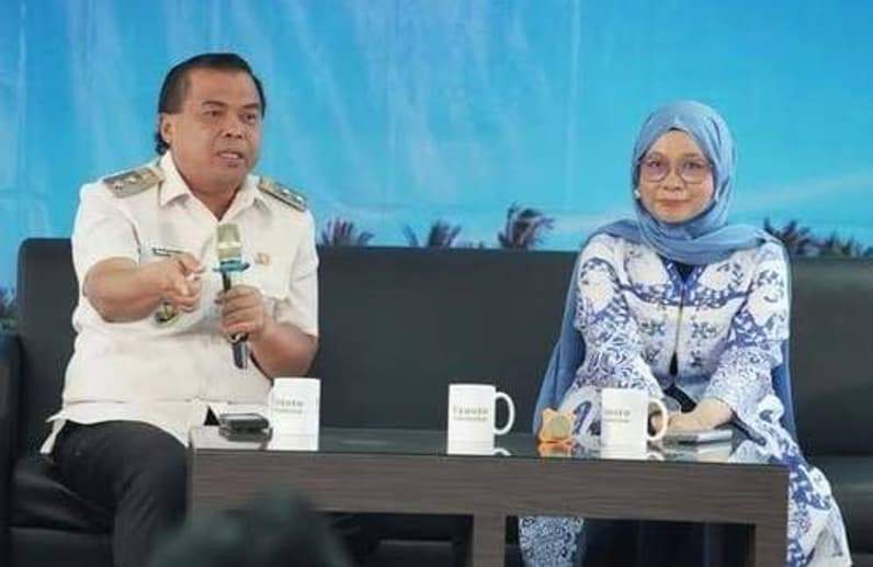Wakil Wali Kota Bontang, Agus Haris Hadiri Kegiatan Talk Show Bertajuk “Kolaborasi Daerah untuk Pendidikan Berkualitas”. (Foto: Lutfi Aziz/Pusaranmedia.com)
