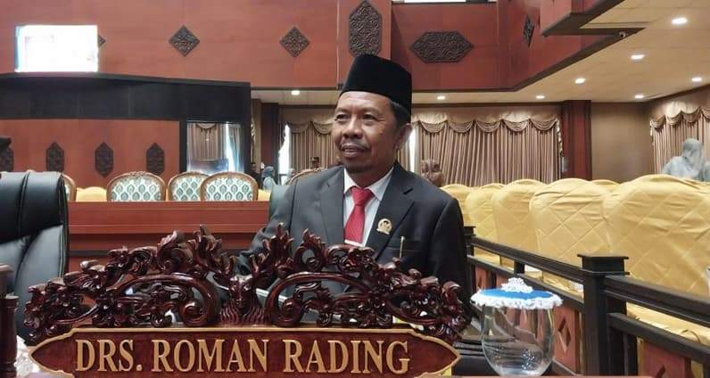 Anggota Fraksi PKS DPRD PPU, Roman Rading. (Foto: Adi Kade/Pusaranmedia.com).