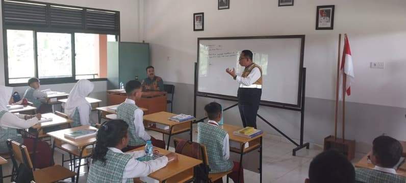 SDN 020 Sepaku di Desa Bumi Harapan, Kecamatan Sepaku, PPU. (Foto: Adi Kade/Pusaranmedia.com).