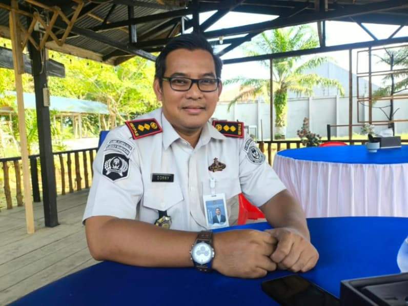 Kalapas Nunuka Dony Setiawan (Foto: Diansyah/pusaranmedia.com)