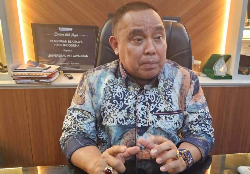 Wakil Rektor Bidang Kemahasiswaan dan Alumni Universitas Mulawarman (Unmul), Prof Moh Bahzar. (Foto: Herdi/Pusaranmedia.com).