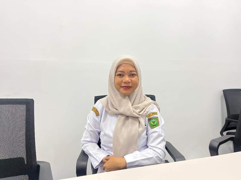Sekertaris Disbudpar Berau, Syamsiah Nawir. (Foto: Nur Hidayah/Pusaranmedia.com)