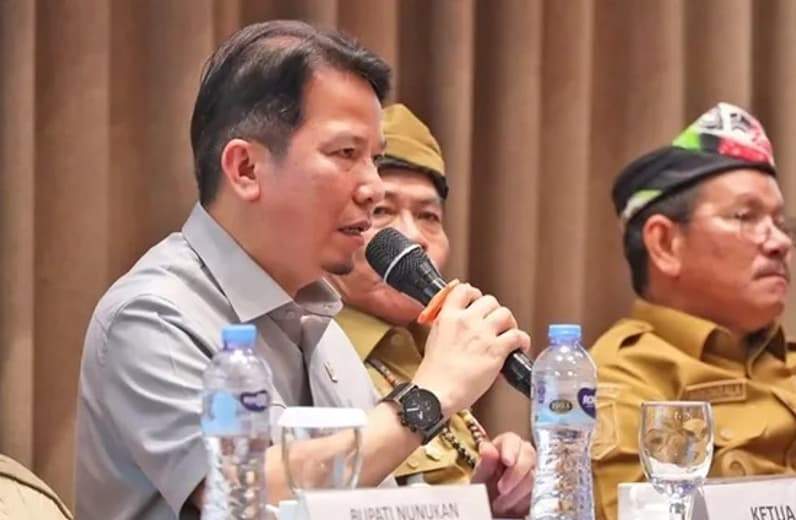 Ketua DPRD Kaltara, Achmad Djufrie, saat menghadiri Silaturahmi dan Deklarasi Bersama Gubernur Kaltara dan Pimpinan Perusahaan. (Foto : Istimewa)