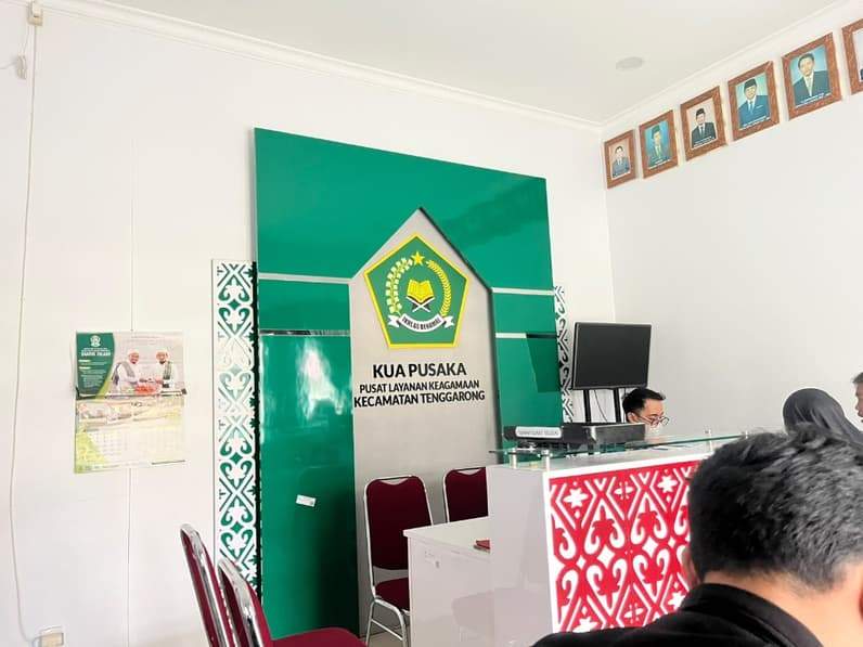 Kantor Urusan Agama (KUA) Kutai Kartanegara (Kukar) Foto: (Dok. Sherly Maylinda Putri)