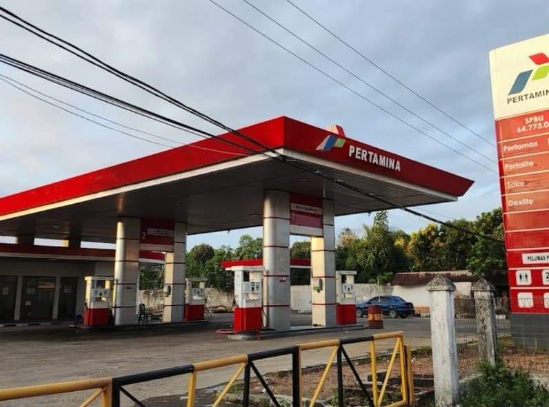 SPBU Pertamina HM Isa lll. (Foto: Nur Hidayah/ pusaranmedia.com)