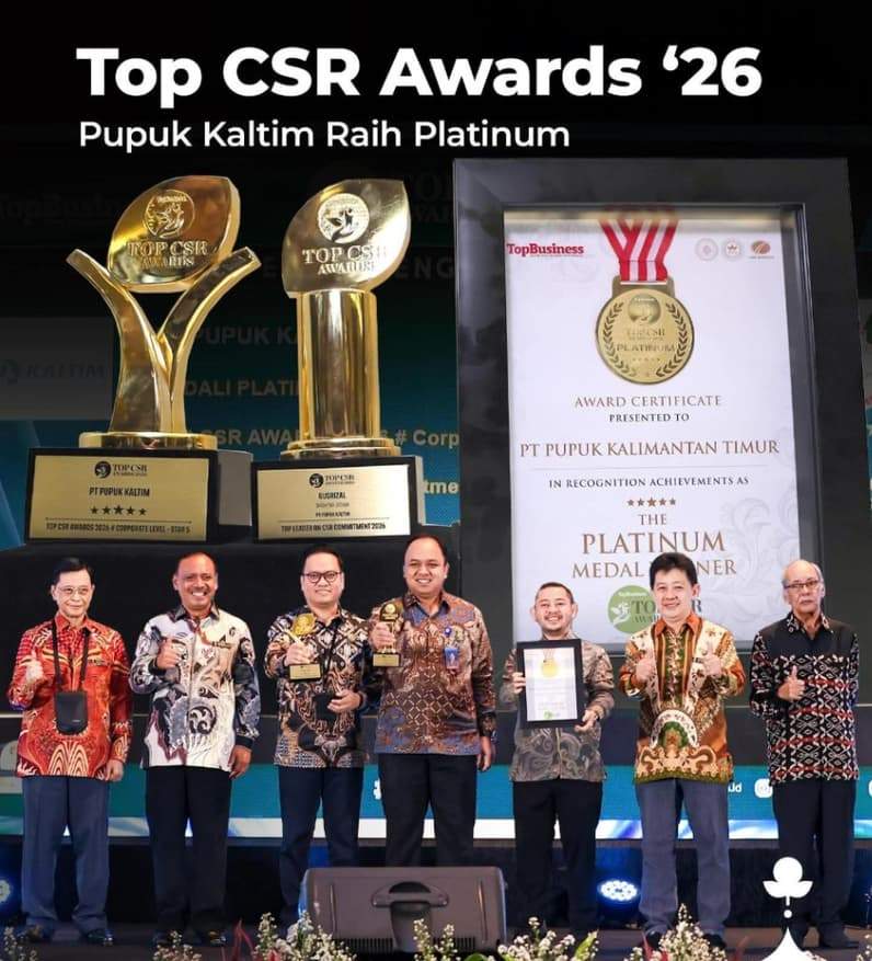 PT PKT Raih Top CSR Awards 2026 (Dok:Lutfi Aziz/Pusaranmedia.com)