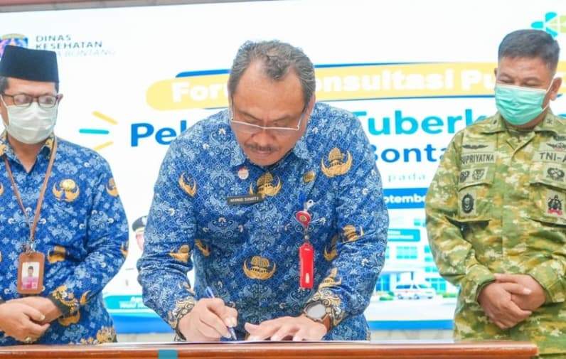 Pj Sekretaris Daerah (Sekda) Bontang, Akhmad Suharto. (Foto: Lutfi Aziz/Pusaranmedia.com)