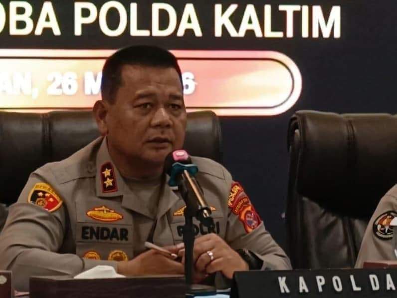 Kapolda Kaltim, Irjen Pol Endar Priantoro. (Foto: Achmad Fadillah/Pusaranmedia.com)