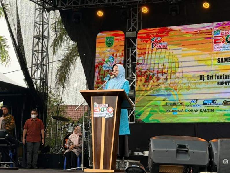 Bupati Berau, Sri Juniarsih Mas. (Foto: Nur Hidayah/ pusaranmedia.com)