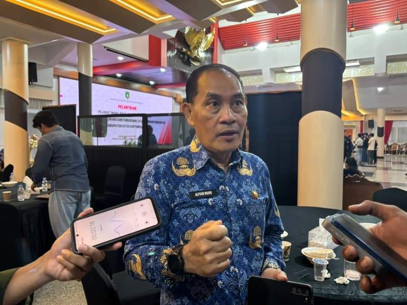 Kepala Dinas Penanaman Modal dan Pelayanan Terpadu Satu Pintu (DPMPTSP) Kabupaten Kutai Kartanegara (Kukar) Alfian Noor. (Foto: Aswin/Pusaranmedia.com)