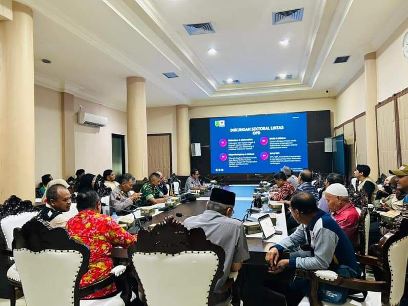 Rapat persiapan Pagelaran Budaya Tahun 2026. (Foto: Nur Hidayah/Pusaranmedia.com)