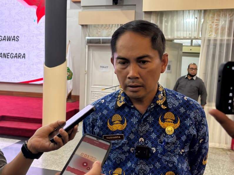 Pelaksana Tugas (Plt) Kepala DLHK Kukar, Yudiarta (Foto: Aswin/pusaranmedia.com)