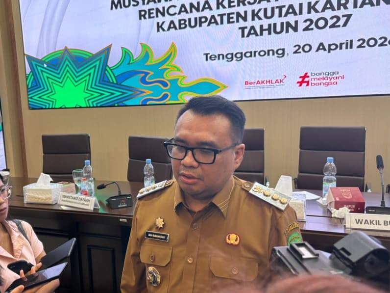 Bupati Kukar, Aulia Rahman Basri (Foto: Aswin/pusaranmedia.com)