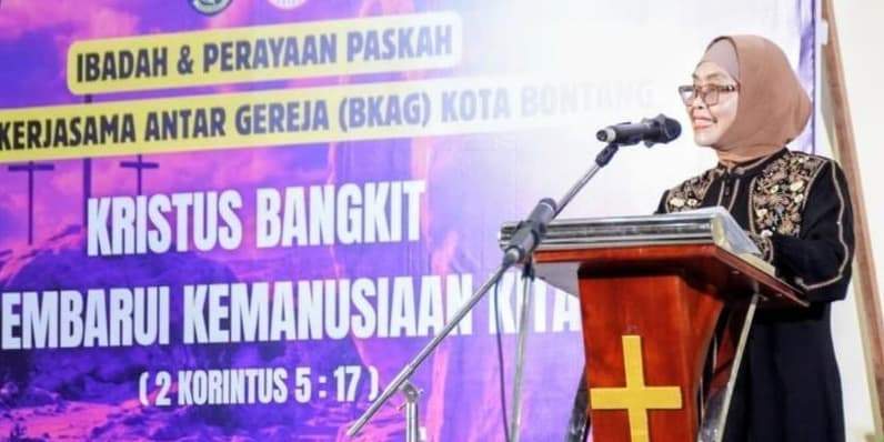 Wali Kota Bontang, Neni Moerniaeni. (Foto: Lutfi Aziz/Pusaranmedia.com)