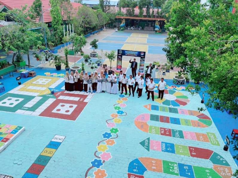 Disdikbud Bontang Gelar Lomba Taman Numerasi. (Foto: Lutfi Aziz/Pusaranmedia.com)