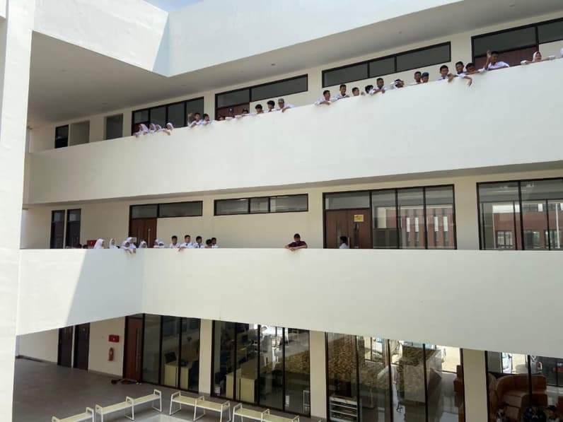 Aktivitas siswa-siswi di sekolah. (Foto: Tri/Pusaranmedia.com)