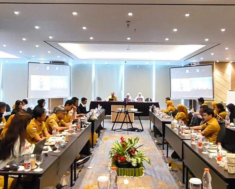 Rapat lintas kementerian/lembaga di Kantor BNPP RI tentang Renaksi PBWN-KP 2027 (Foto: BNPP RI)