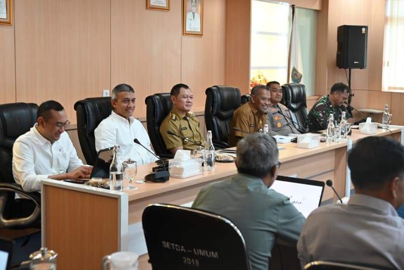 Rapat perdana Pemkab Paser bersama Kideco Jaya Agung membahas persiapan Kideco Run 2026. (Foto : Luthfi/Pusaranmedia.com)