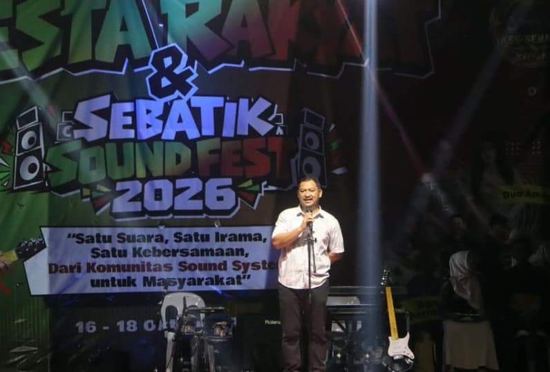 Ketua Panitia Pesta Rakyat dan Sebatik Sound Fest 2026, Ramsah. (Foto: Diansyah/pusaranmedia.com)