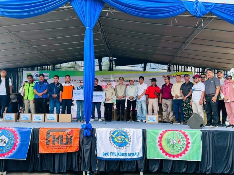 Peringatan Hari Buruh Internasional 2026 di Lapangan Gor Pemuda. (Foto: Nur Hidayah/Pusaranmedia.com)