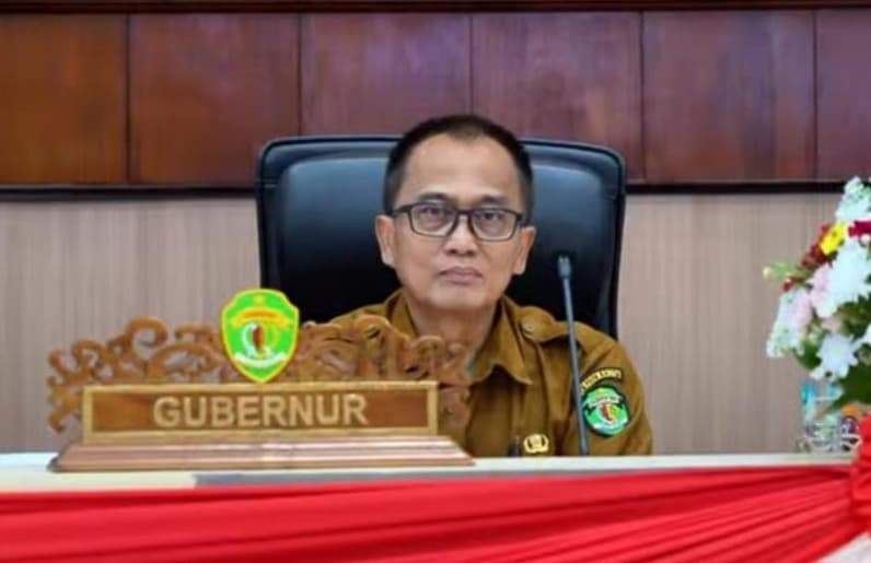 Asisten Perekonomian dan Administrasi Pembangunan (Asisten II) Sekretariat Daerah Provinsi Kaltim, Ujang Rachmad mewakili Pemprov Kaltim Gubernur Kaltim Rudy Mas’ud di Rapat Paripurna ke-24 Tahun 2026. (Foto: Herdi/Pusaranmedia.com)