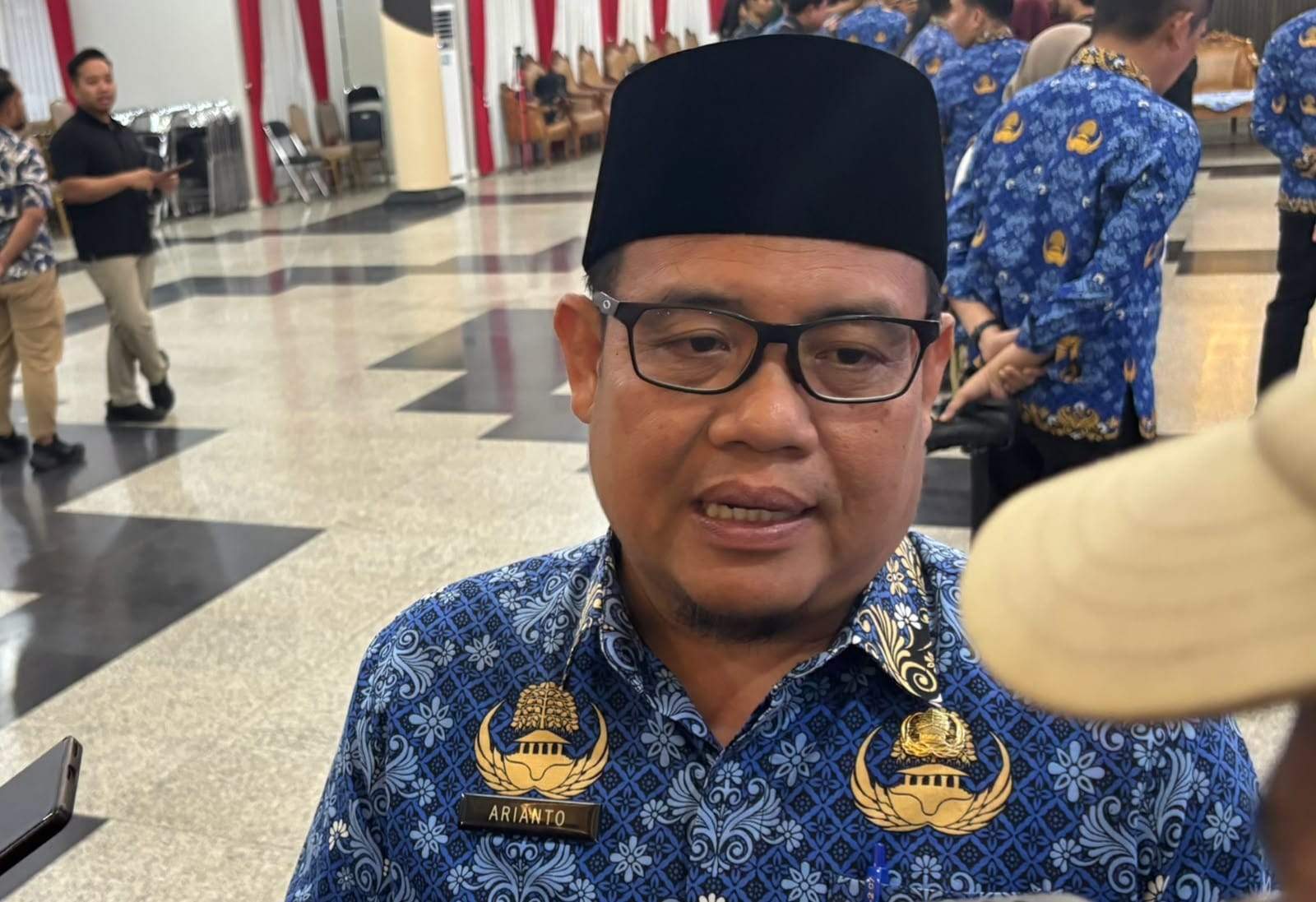 Kepala Dinas Pemberdayaan Masyarakat dan Desa (DPMD) Kabupaten Kutai Kartanegara (Kukar) Arianto (Foto: Aswin/pusaranmedia.com)
