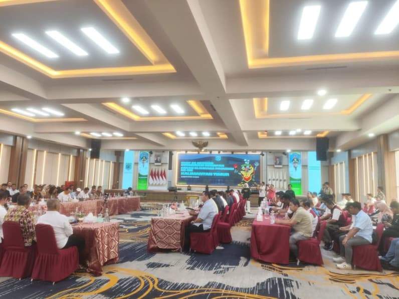 Pemkab Paser melaksanakan Chef de Mission, dalam rangka persiapan Porprov VIII Kaltim. (Foto : Luthfi/Pusaranmedia.com)
