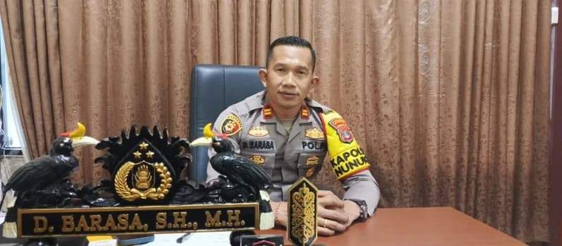 Kapolsek Nunukan Iptu D Barasa (Foto: Diansyah/pusaranmedia.com)