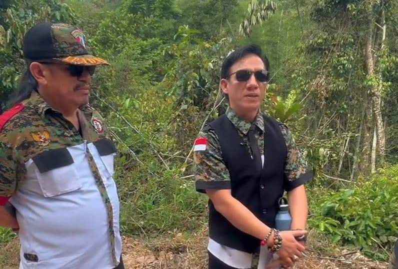 Ketua Komisi III DPRD Nunukan Ryan Antoni saat berada di Krayan. (Foto: Ryan Antoni)