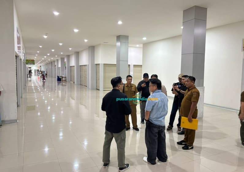 Peninjauan TAS oleh wabup Kukar. (Foto: Aswin/Pusaranmedia.com)