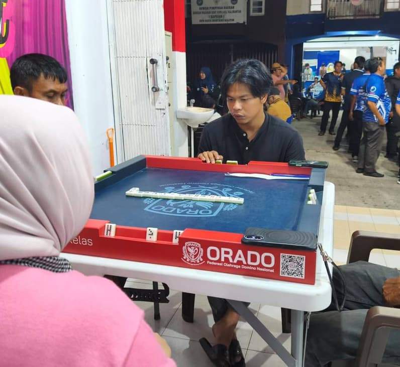 Orado Pengcab Kota Bontang Gelar Lomba Domino (Dok:Lutfi Aziz/Pusaranmedia.com)