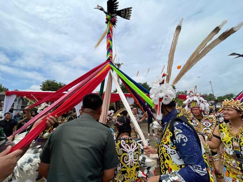 Festival Budaya Pampang tahun 2025. (Foto: Dok. Pemkot Samarinda)