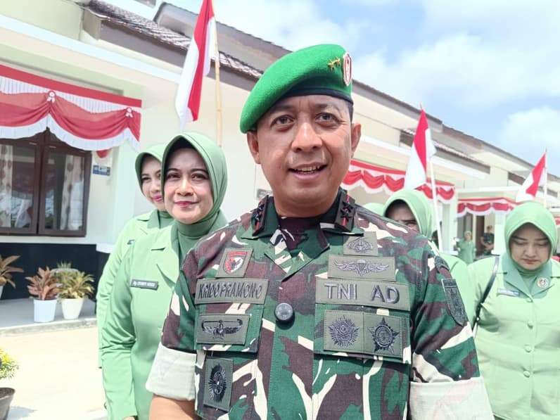 Pangdam VI/Mulawarman, Mayjen TNI Krido Pramono. (Foto: Achmad Fadillah/Pusaranmedia.com)