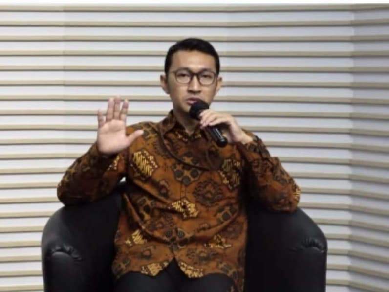 Jubir KPK, Budi Prasetyo. (Foto: Tangkapan layar zoom)