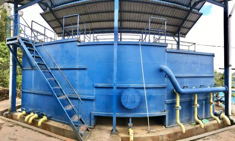 IPA Bantuas yang kembali terdampak intrusi air laut. (Foto: Dok. Perumda Tirta Kencana)