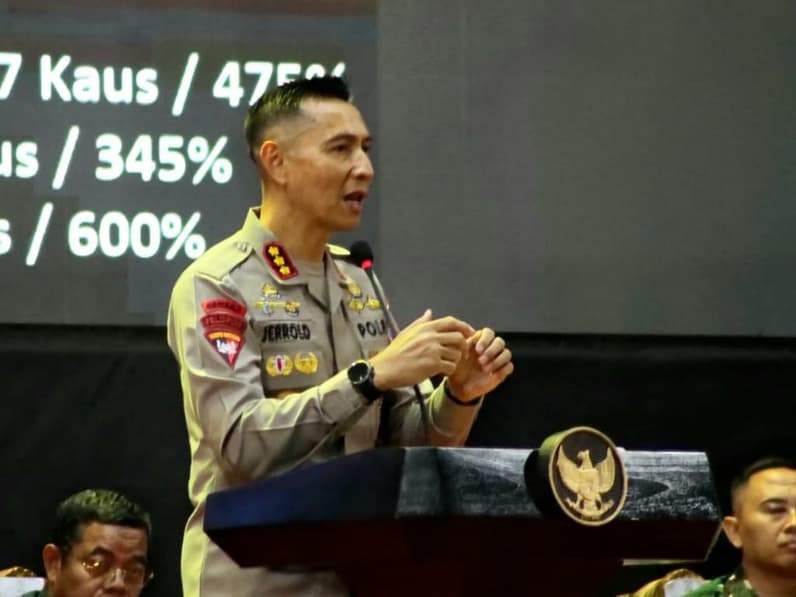 Kapolresta Balikpapan, Kombes Pol Jerrold Hendra Yosef Kumontoy. (Foto: Achmad Fadillah/Pusaranmedia.com)