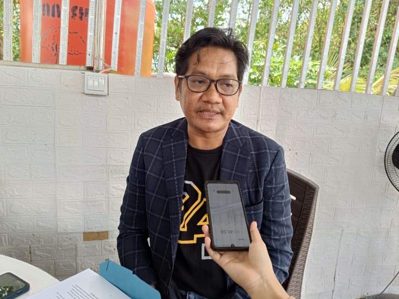 Direktur LBH SIKAP Balikpapan, Ebin Marwi. (Foto: Achmad Fadillah/Pusaranmedia.com)