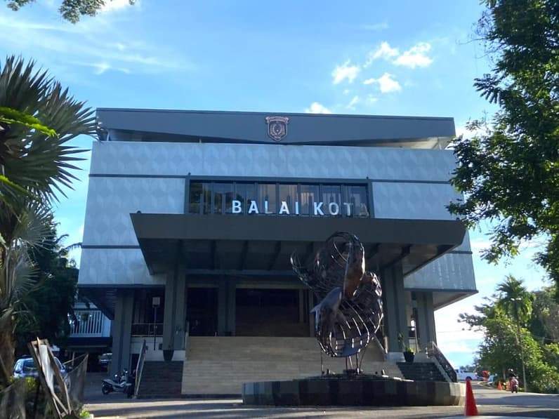 Gedung Balai Kota Samarinda. (Foto: Tri/Pusaranmedia.com)