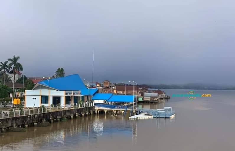 Dermaga Sanggam Berau. (Foto: Dok.Pusaranmedia.com)