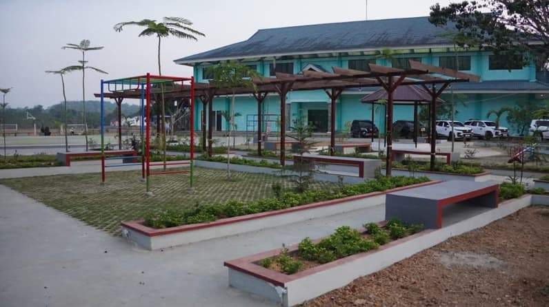 RPTRA Okuta Garden di Desa Songka, karya PT Kideco Jaya Agung. (Foto: Dok.Prokopim Paser)