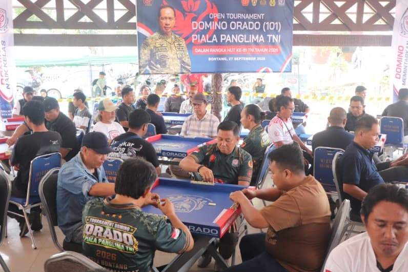 Domino ORADO Piala Panglima TNI (Dok:Lutfi Aziz/Pusaranmedia.com)