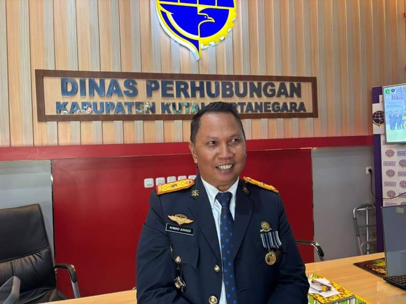 Kepala Dinas Perhubungan (Dishub) Kukar Ahmad Junaidi (Foto: Aswin/pusaranmedia.com)